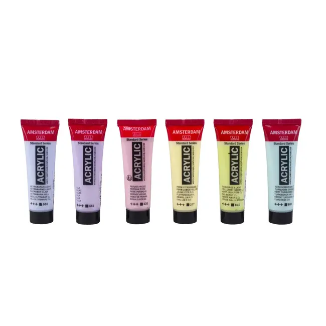 Amsterdam all acrylics Amsterdam • Standard Series Acrylverf Pastel Set 6x20ml