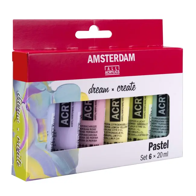 Amsterdam all acrylics Amsterdam • Standard Series Acrylverf Pastel Set 6x20ml
