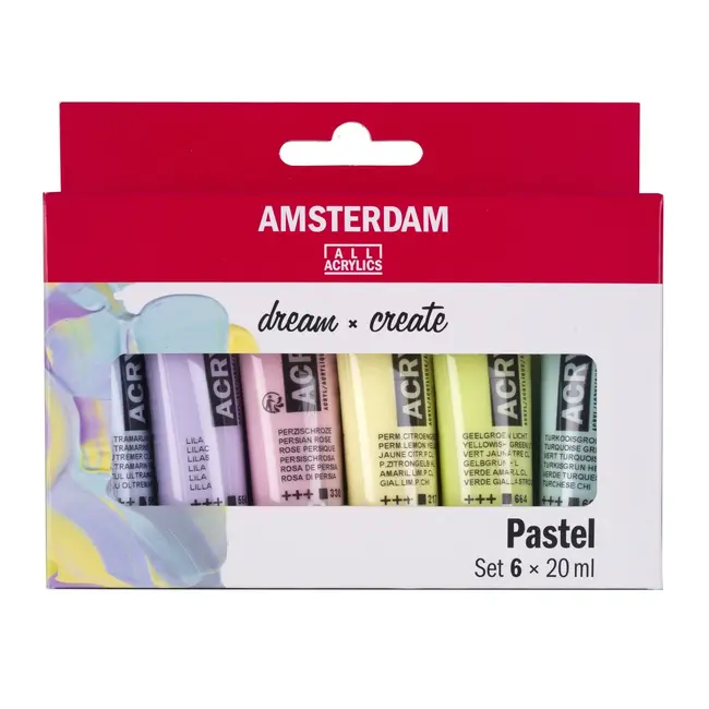 Amsterdam all acrylics Amsterdam • Standard Series Acrylverf Pastel Set 6x20ml