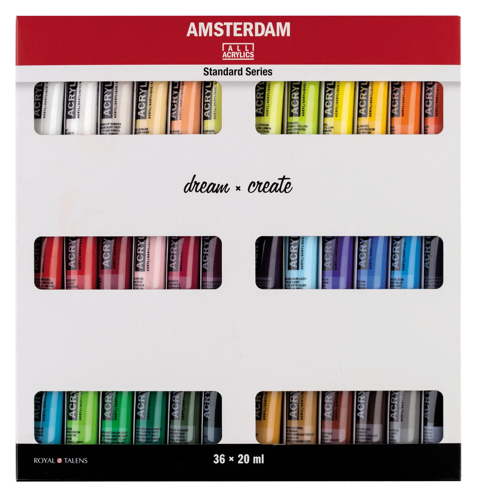 Amsterdam all acrylics Amsterdam • Standard Series Acrylics 36x20ml