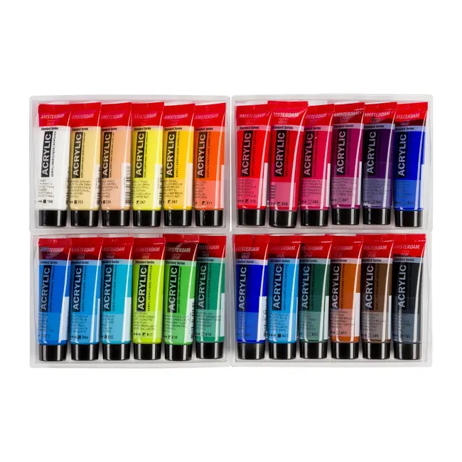 Amsterdam all acrylics Amsterdam • Standard Series Acrylics Algemene selectie Set 24x20ml