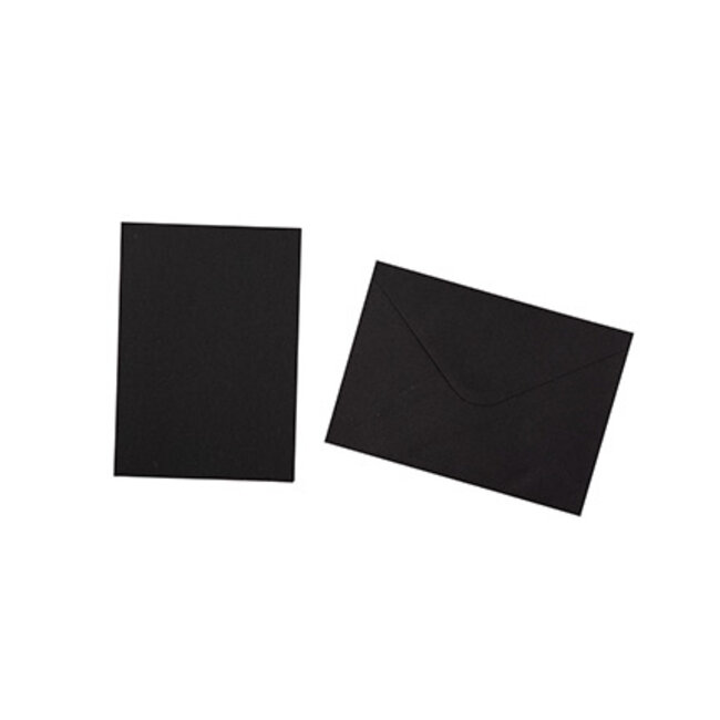 Studio Light Cards & Envelopes Black A6 Consumables nr.03