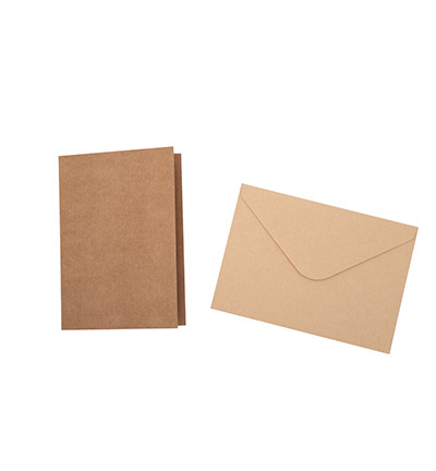 Studio Light Cards & Envelopes Kraft A6 Consumables nr.04