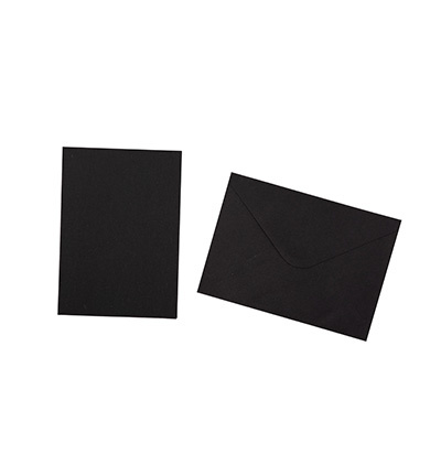 Studio Light Cards & Envelopes Black Consumables nr.07