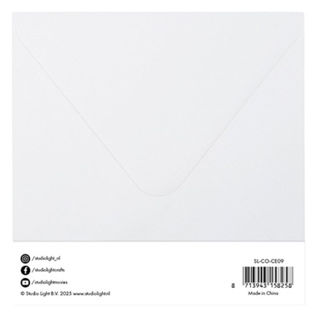 Studio Light Cards & Envelopes White Consumables nr.09