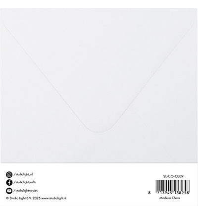 Studio Light Cards & Envelopes White Consumables nr.09