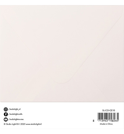 Studio Light Cards & Envelopes Creme Consumables nr.10