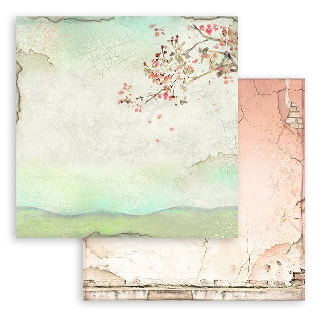 Stamperia Scrapbooking Pad 10 sheets cm 30,5x30,5 (12"x12") - House of Roses