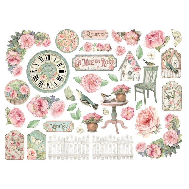 Stamperia Die cuts assorted - House of Roses