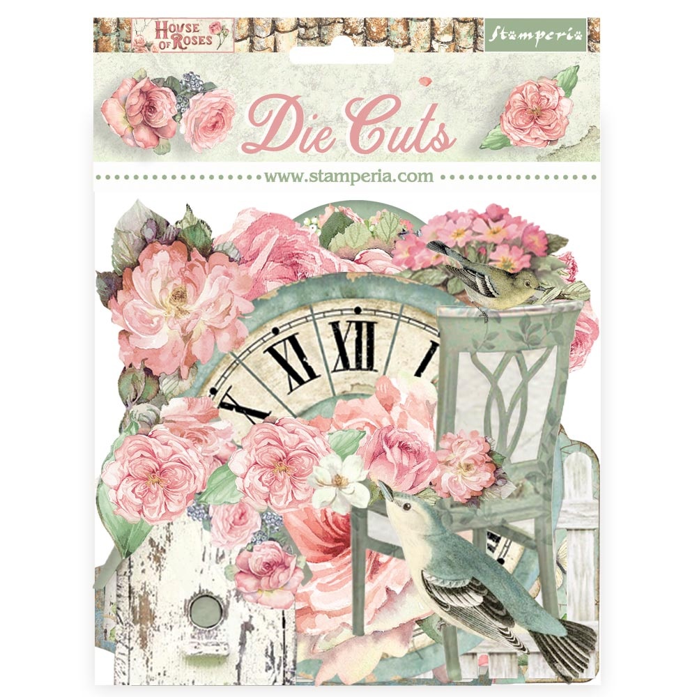 Stamperia Die cuts assorted - House of Roses