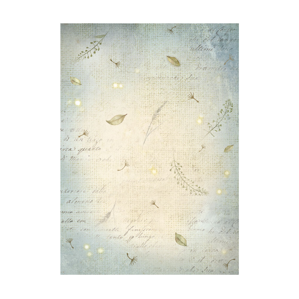 Stamperia Selection 8 Rice paper A6 backgrounds - Hidden Grove