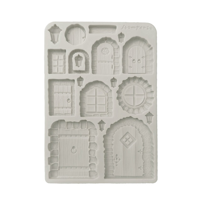 Stamperia Silicon mold A5 - Hidden Grove door and window