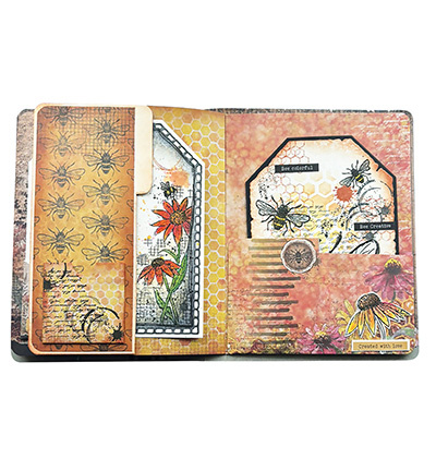 Studio Light - Hazel Eaton HE Cutting dies Floral Bits Sweet Bee Memories nr.960