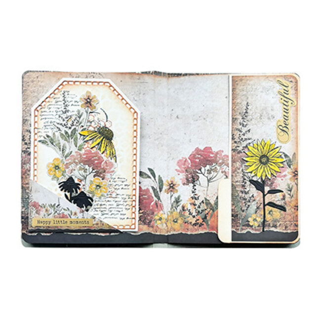 Studio Light - Hazel Eaton HE Die-cut Paper Pad Paper Elements Sweet Bee Memories nr.285