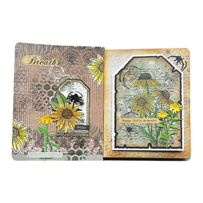 Studio Light - Hazel Eaton HE Mask Honeycomb Sweet Bee Memories nr.329