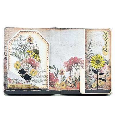 Studio Light - Hazel Eaton HE Stencil Memory Journal Sweet Bee Memories nr.06