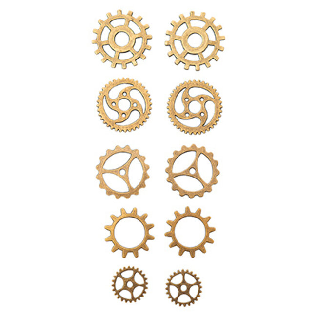 Studio Light Metal Charms Gears Consumables nr.03