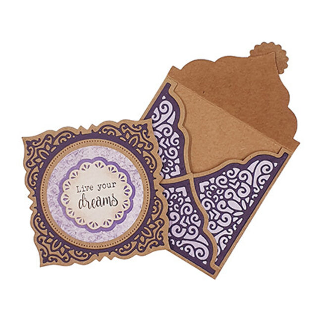 Studio Light SL Cutting Die Lace Envelope Diary of Dreams nr.977