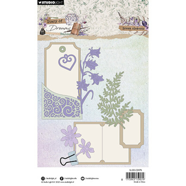 Studio Light SL Cutting Die Dream Elements Diary of Dreams nr.978