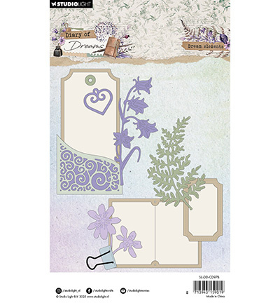 Studio Light SL Cutting Die Dream Elements Diary of Dreams nr.978