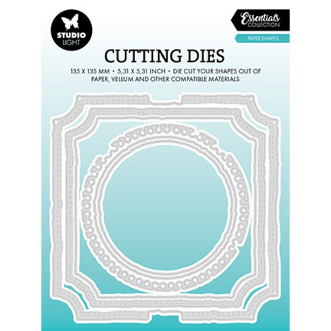 Studio Light SL Cutting Die Paper Shapes Essentials nr.972