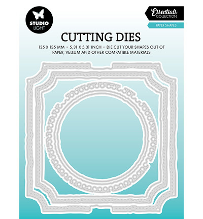 Studio Light SL Cutting Die Paper Shapes Essentials nr.972