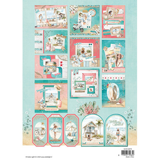 Studio Light SL Card Making Pad Summer Celebration Essentials nr.18
