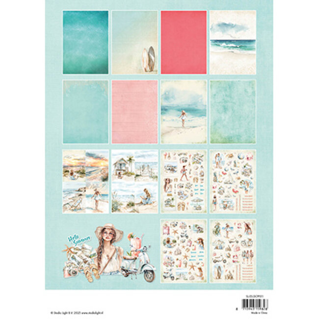 Studio Light SL Die-cut Paper Pad Summer Celebration Essentials nr.311