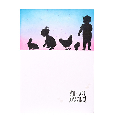 Studio Light SL Clear Stamp Farm kids Essentials nr.830