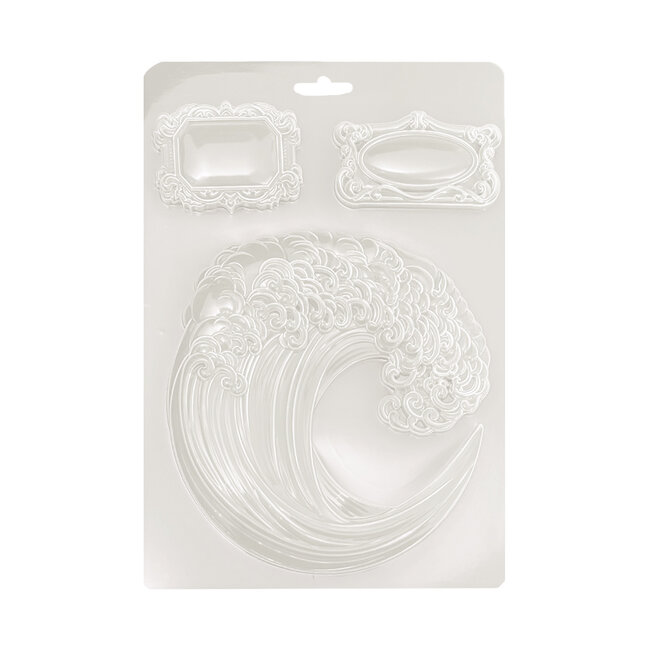 Stamperia Soft Mould A5 - Silent Sea wave