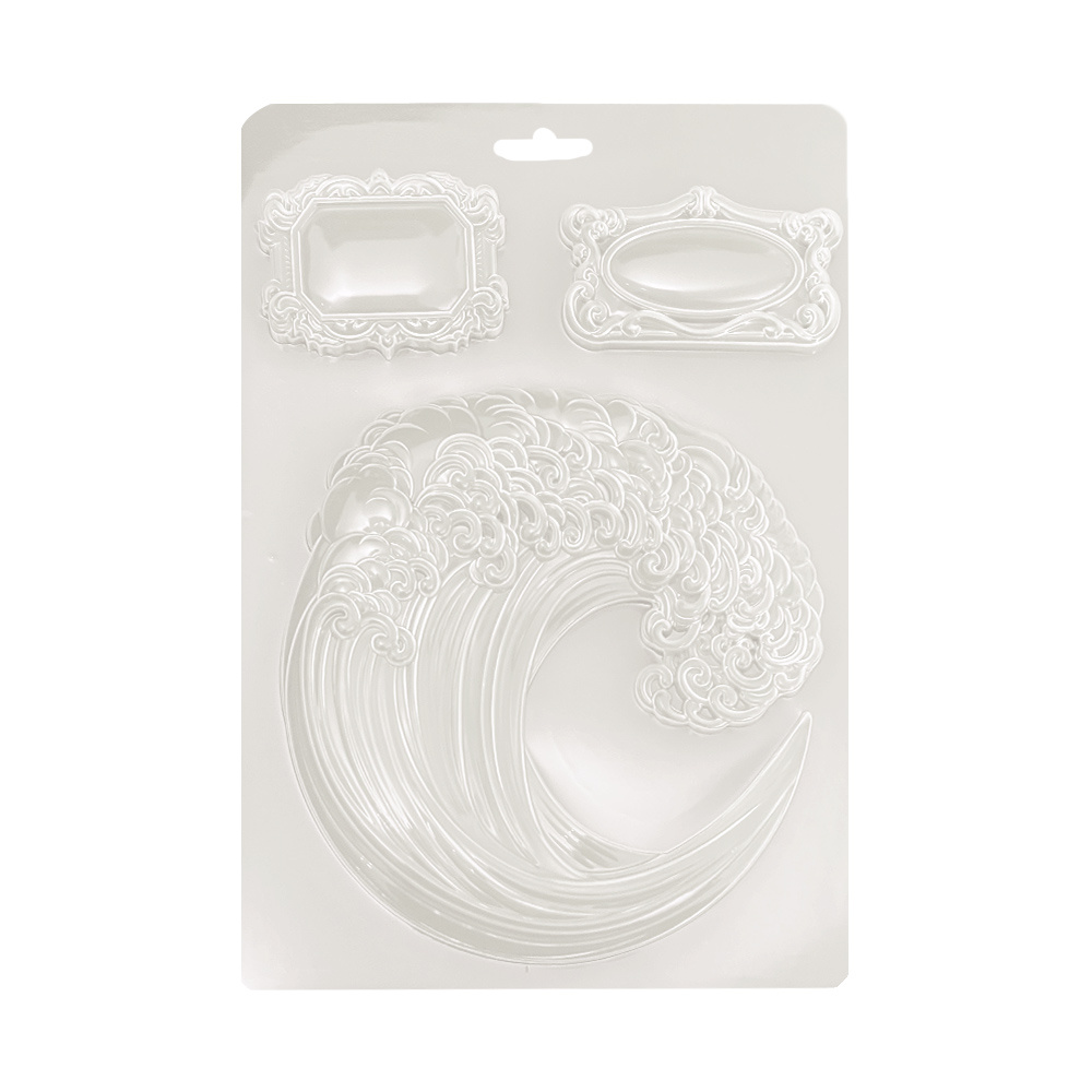 Stamperia Soft Mould A5 - Silent Sea wave