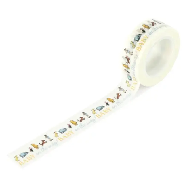 Echo Park Echo Park Winnie The Pooh Baby Washi Tape Baby On The Way