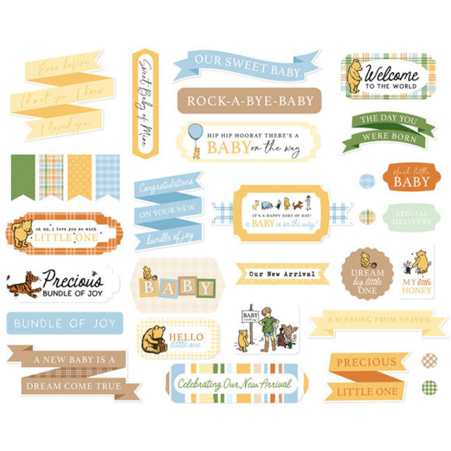 Echo Park Echo Park Winnie The Pooh Baby Titles & Phrases