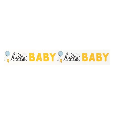 Echo Park Winnie The Pooh Baby Washi Tape Hello Baby Balloon