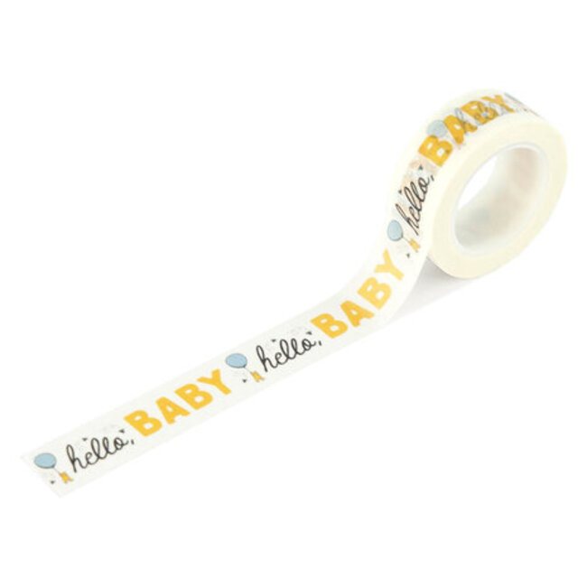 Echo Park Winnie The Pooh Baby Washi Tape Hello Baby Balloon