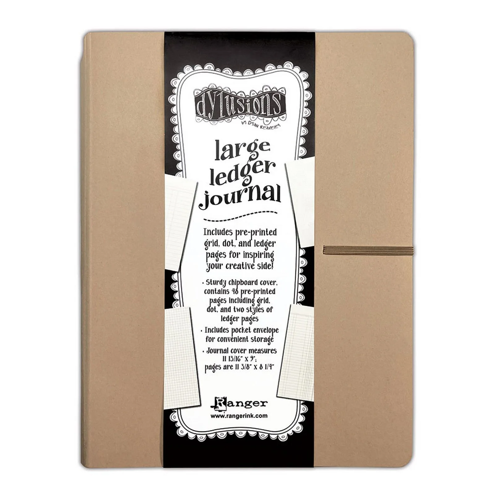 Ranger Ranger • Dylusions Large Ledger Journal