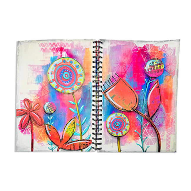 Studio Light  ABM Art Journal A4 size Art by Marlene nr.19