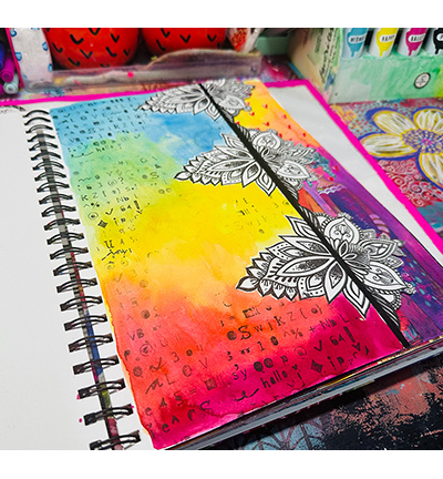 Studio Light  ABM Art Journal A4 size Art by Marlene nr.19