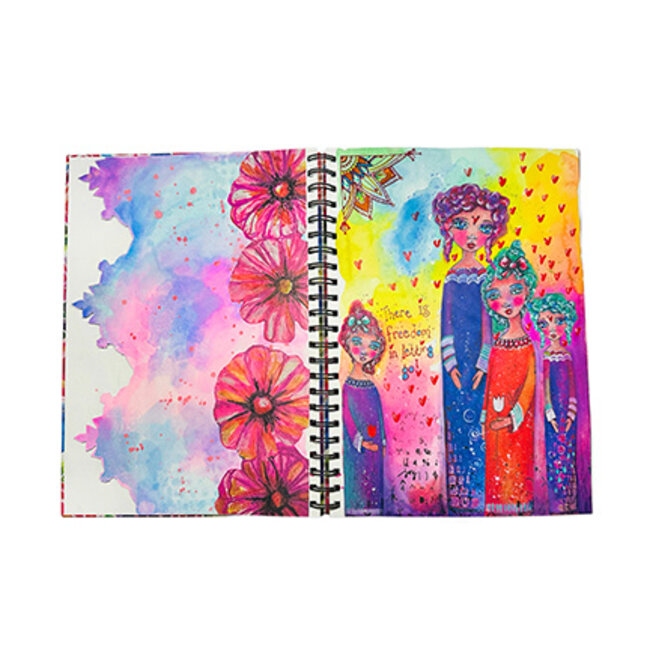 Studio Light  ABM Art Journal A4 size Art by Marlene nr.19