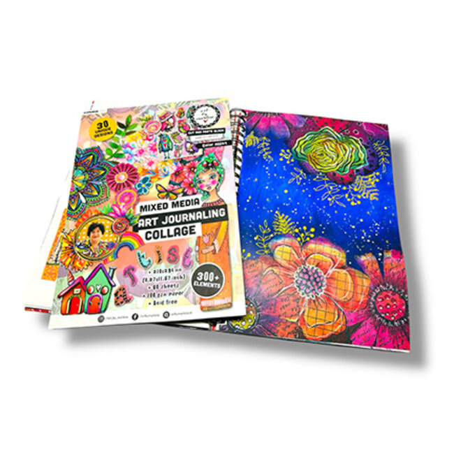 Studio Light  ABM Art Journal A4 size Art by Marlene nr.19