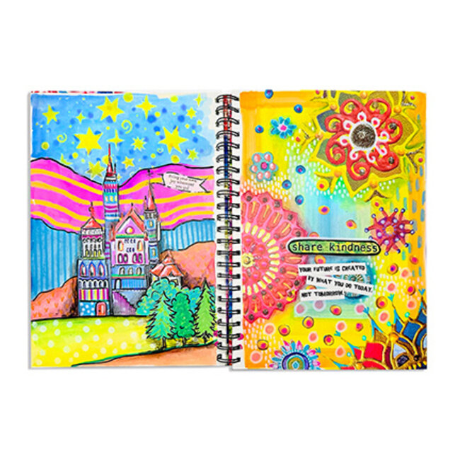 Studio Light  ABM Art Journal A4 size Art by Marlene nr.19