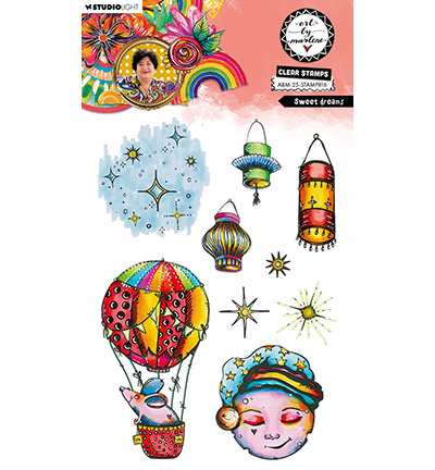 Studio Light ABM Clear Stamp Sweet dreams Art by Marlene nr.816