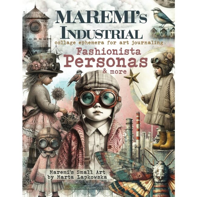 Maremi's Small Art  MAREMI'S Industrial collage ephemera for art journaling FASHIONISTA PERSONAS & more