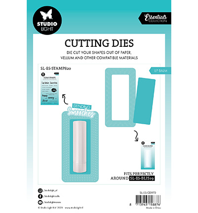 Studio Light SL Cutting Die Lip balm blister die Essentials nr.970