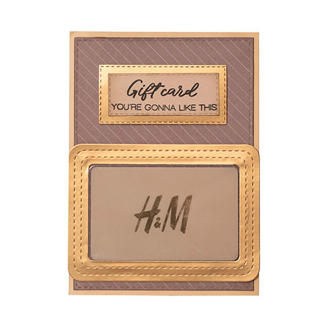 Studio Light SL Clear Stamp Gift card Essentials nr.821