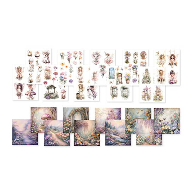 Dutch Doobadoo DDBD Collage Paperset Woodland Springs