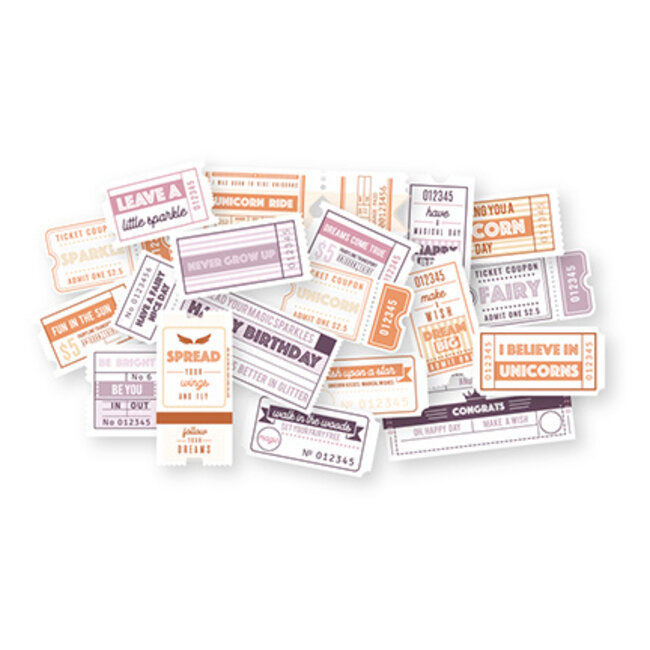 Dutch Doobadoo  DDBD Die-cuts Tickets Woodland Springs