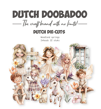 Dutch Doobadoo DDBD Collage Die-cuts Woodland Springs