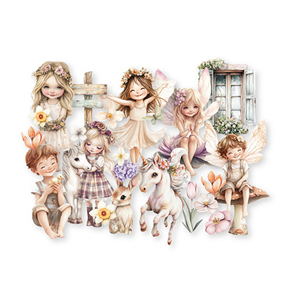 Dutch Doobadoo DDBD Collage Die-cuts Woodland Springs