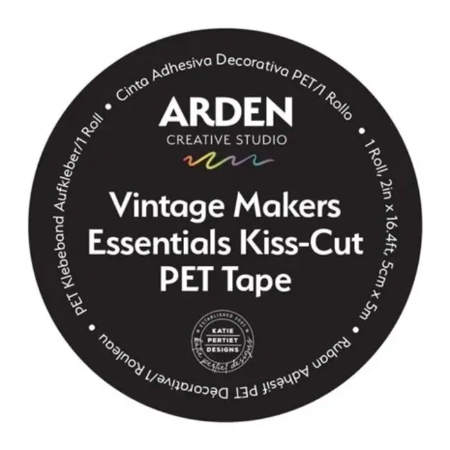 Arden Creative Studio Arden Creative Studio Vintage Makers Kiss-Cut PET Tape Essentials